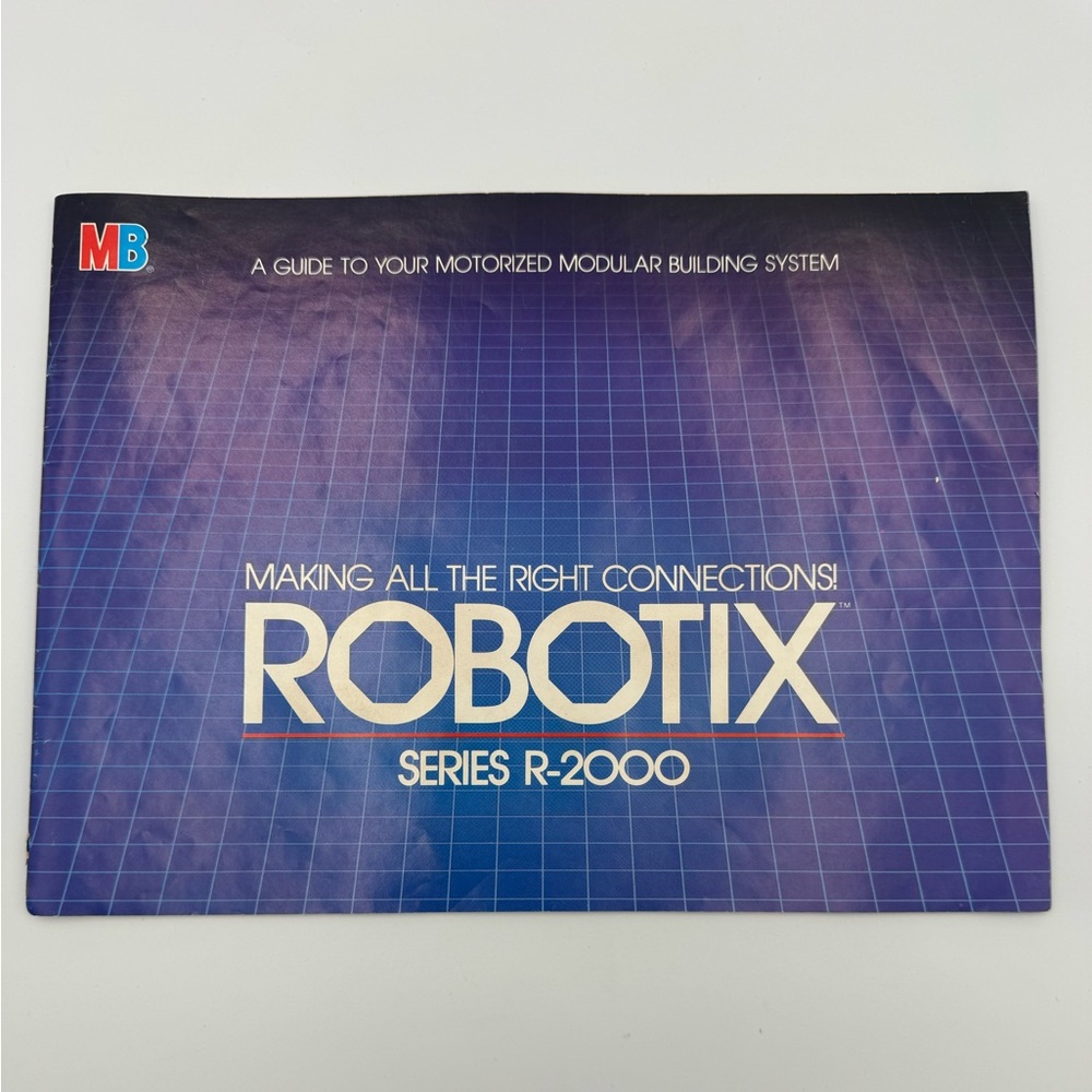 Vintage Robotix R-2000 Motorized Building System 1984 MB Tested‎ - Picture 4 of 15